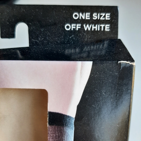 NOS AVENUE BODY OFF WHITE KNEE HIGHS - Picture 3 of 6